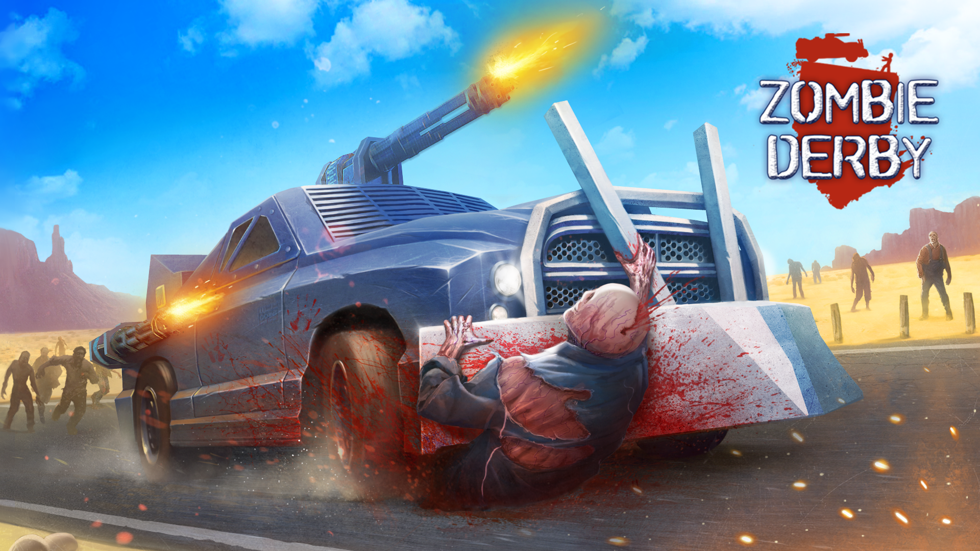 Zombie Derby game artwork