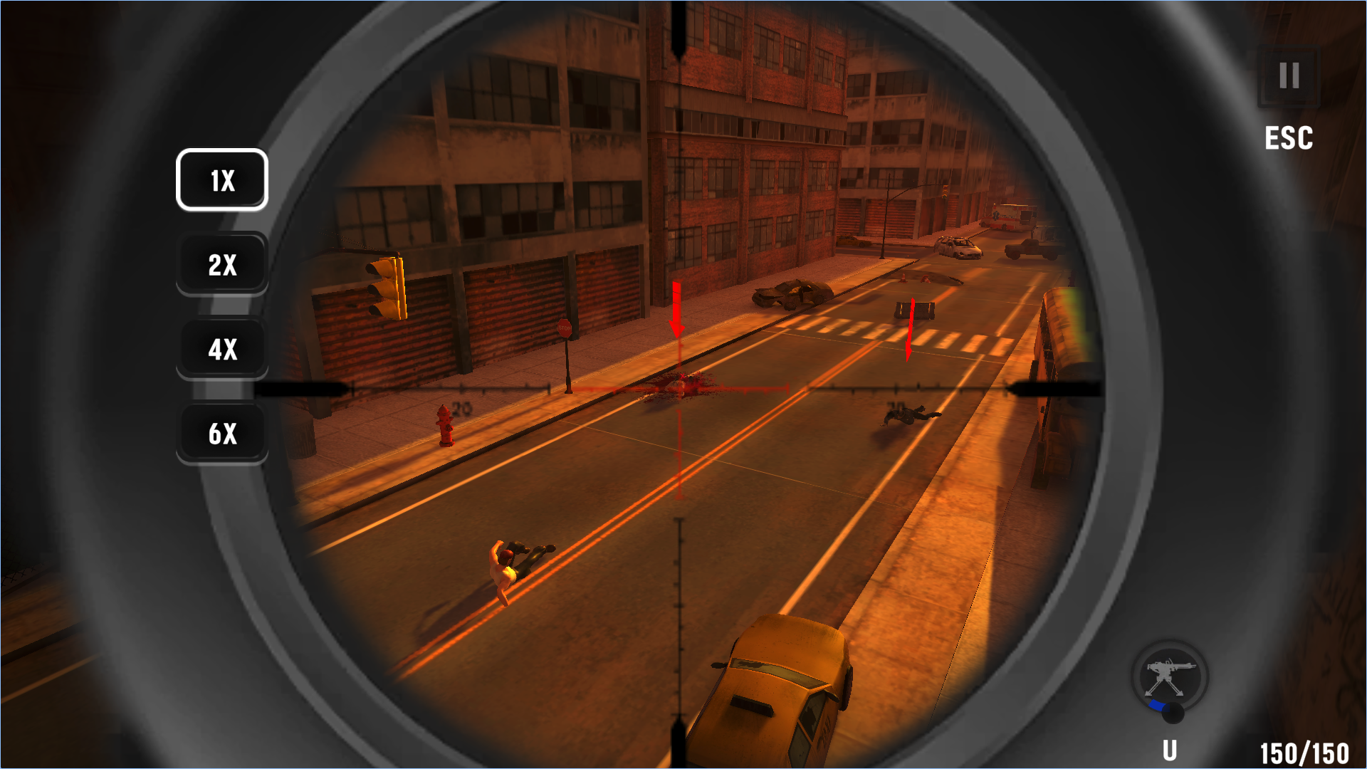 Zombie Sniper Hero screenshot 2