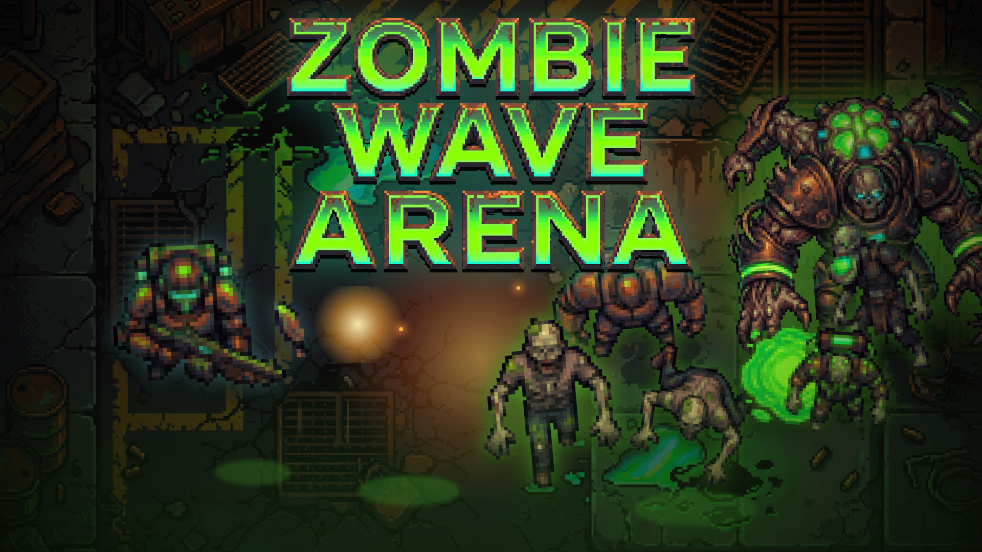 Zombie Wave Arena game artwork