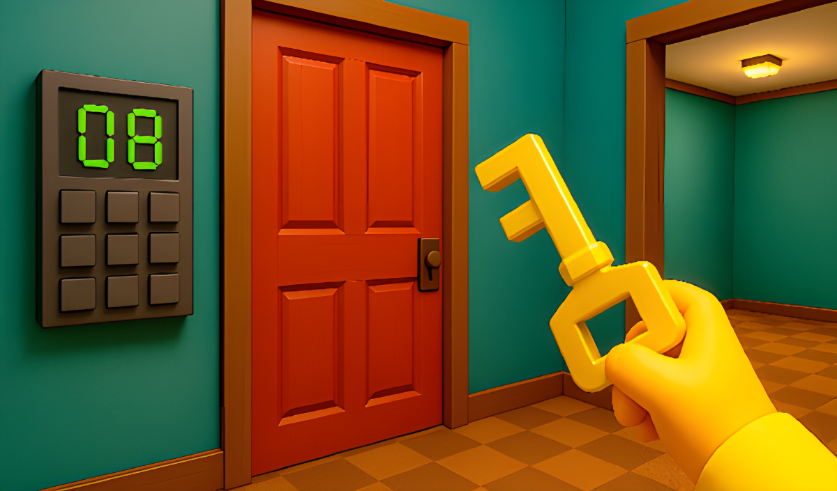 Arte da capa de 100 Doors Escape Room