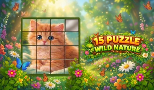 15 Puzzle Wild Nature