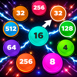 2048 Circle Merge