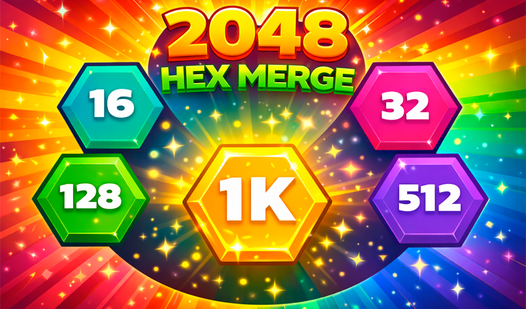 2048 Hex Merge
