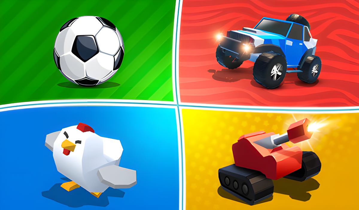 Arte da capa de 2-3-4 Player Games