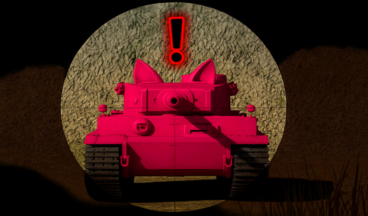 3D Tank Simulator Sherman