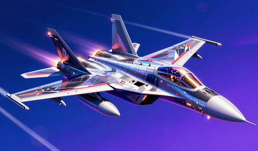 Aerial combat. The pilot of the plane.