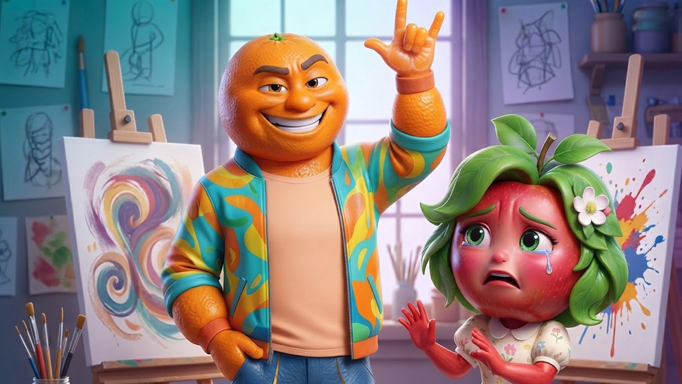 AI Fruit Drama: Reveal All Scandals! Coverbild