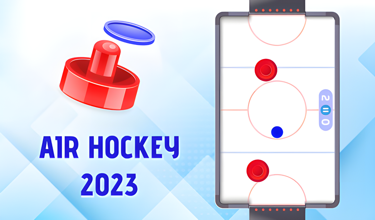 Arte da capa de Air Hockey 2023