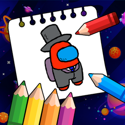Among Us Coloring For Kids