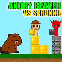 Angry beaver vs Sprunki!