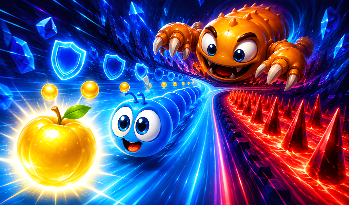 Eat & Evolve: Worm Survival