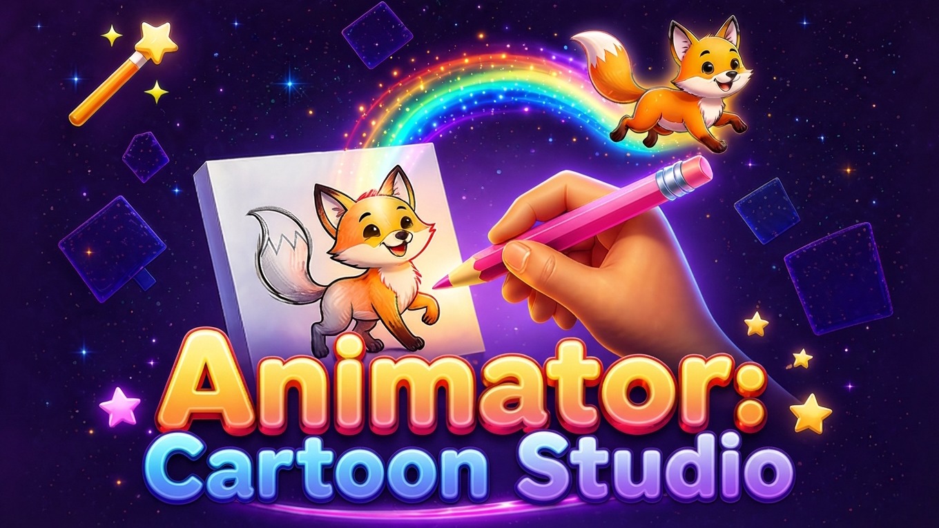 Copertina di Animator: Cartoon Studio