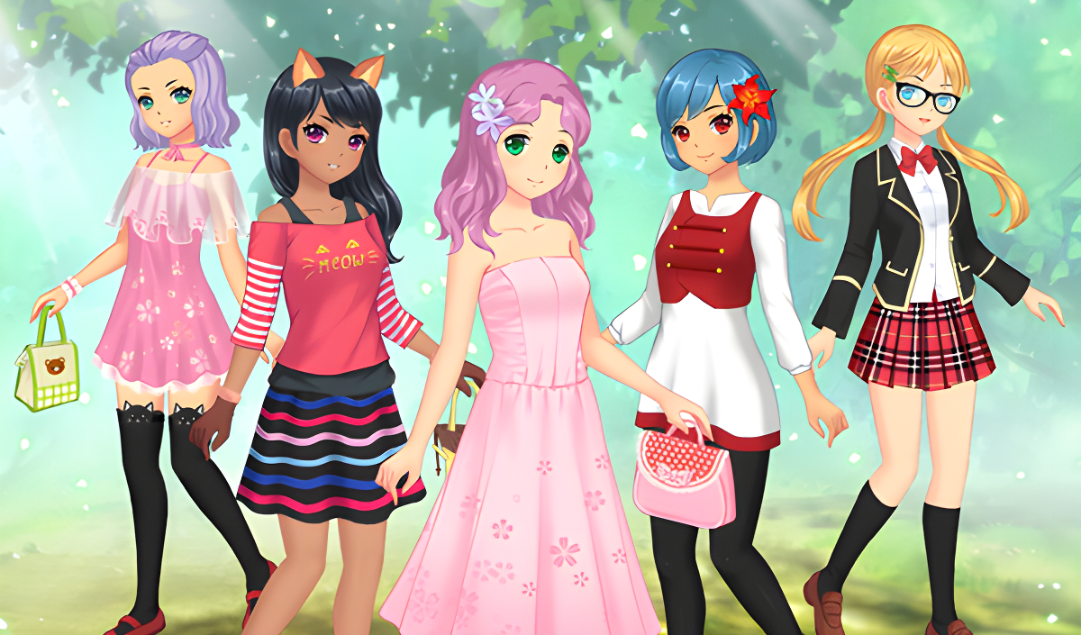 anime dress up games - For Girls Anime Dress Up Games For