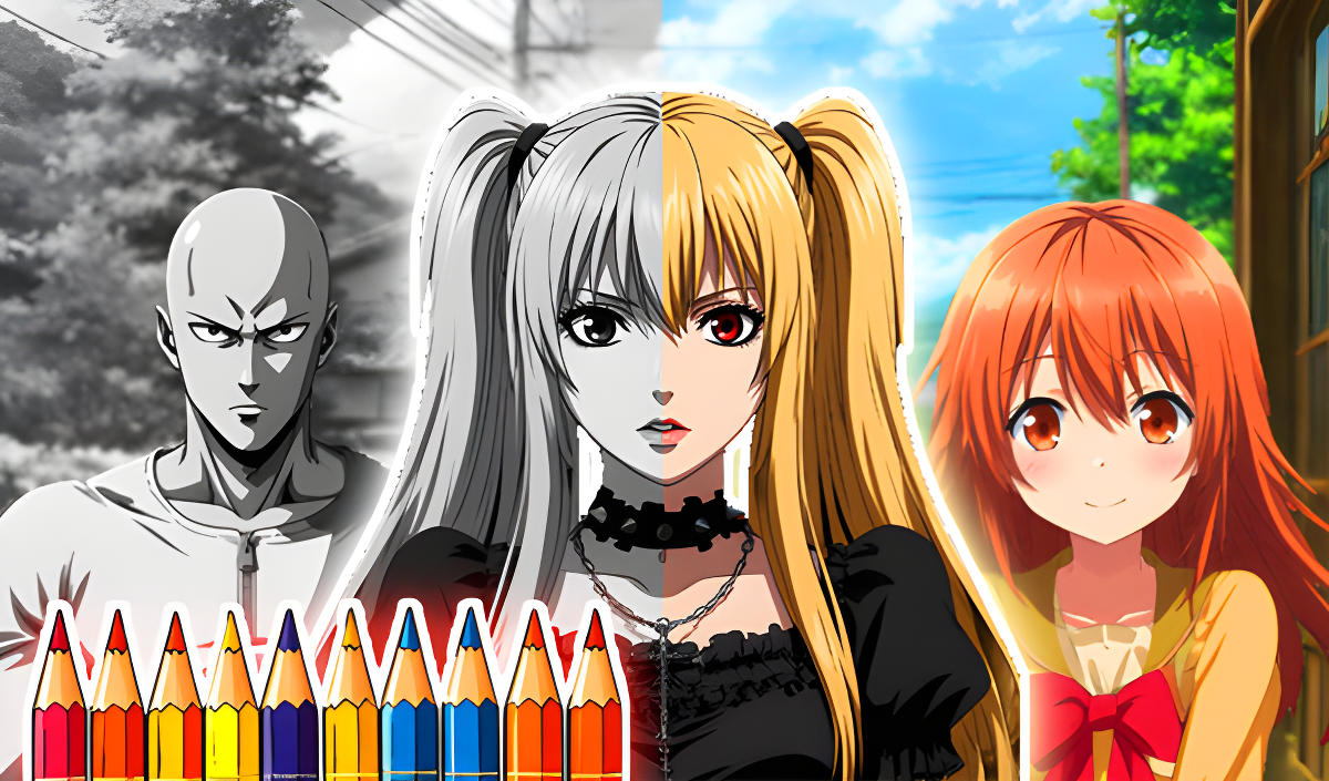 Anime: Numaralarla Boyama kapak resmi