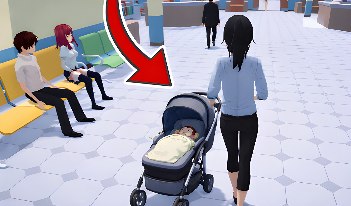 Anime. Pregnant Mother kapak resmi