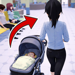 Anime. Pregnant Mother