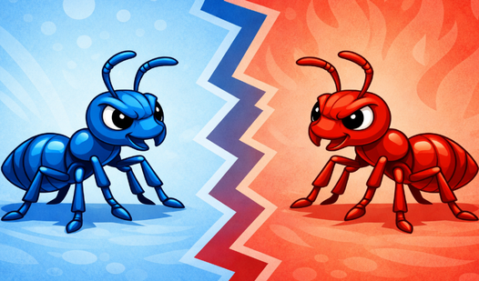 Ants vs anthills
