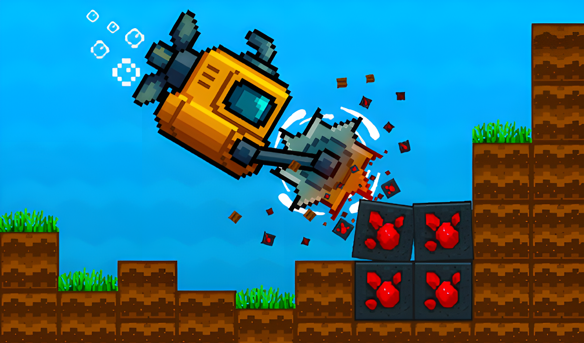 Arte da capa de Aqua Miner: Underwater Drilling Game