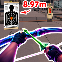 Archery with 3D physics