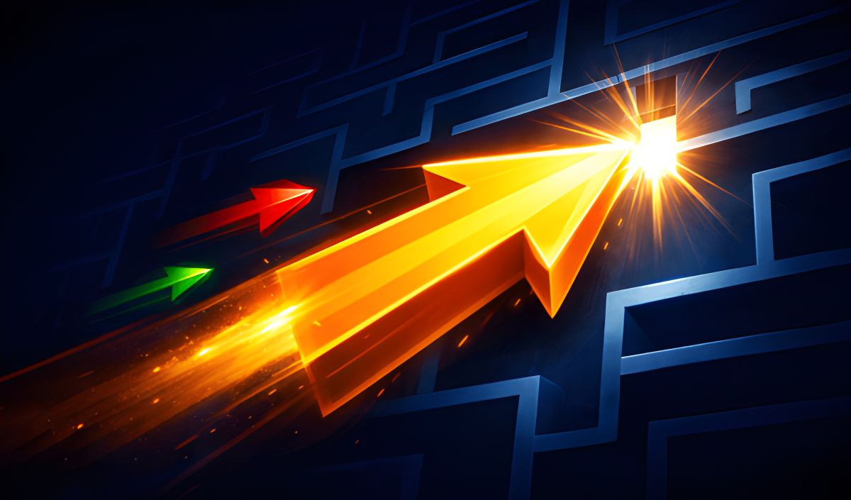Arte da capa de Arrow Escape: Tap Out Puzzle