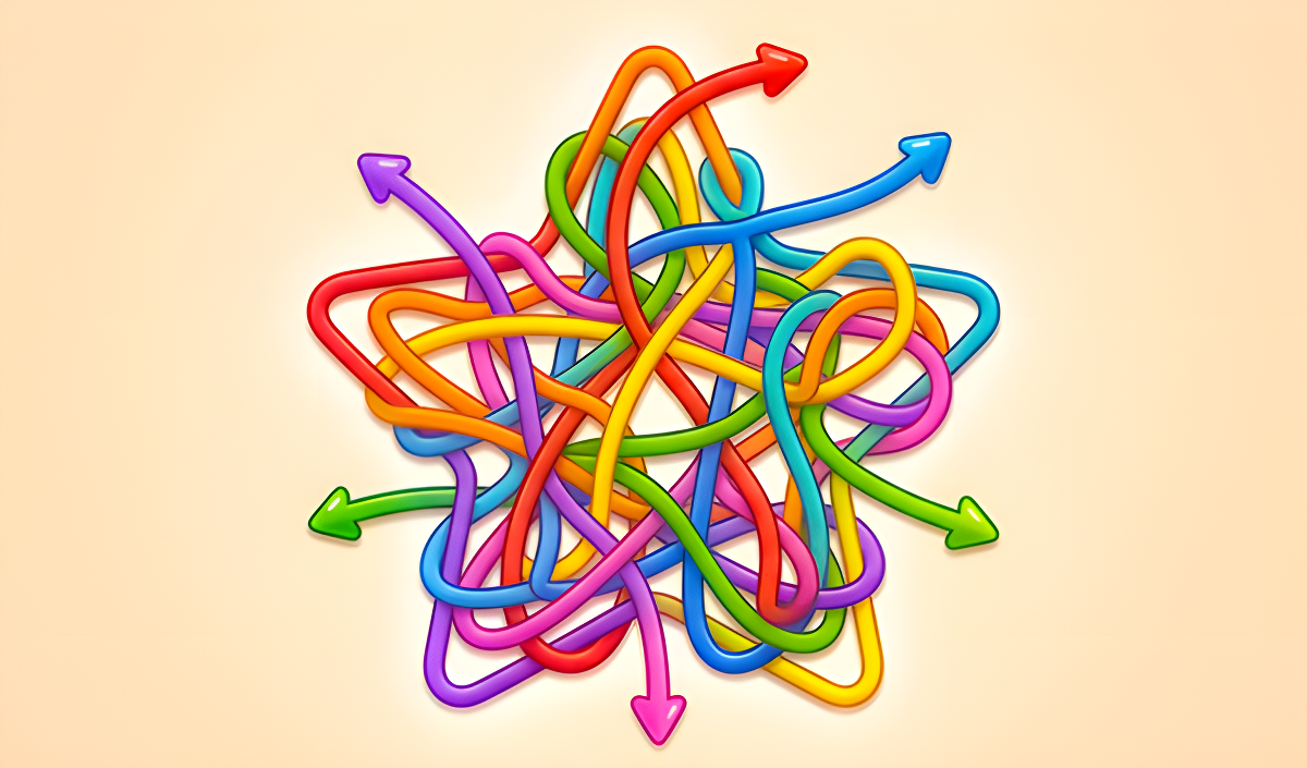Copertina di Arrow! Untangle the Yarn Ball