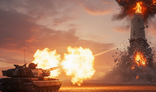 Artillery! Destroy Fortress!