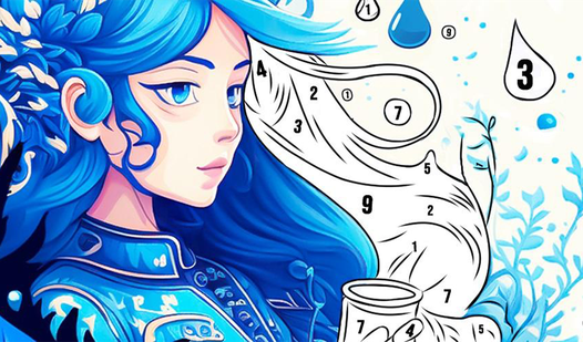 ASMR Paint by Numbers