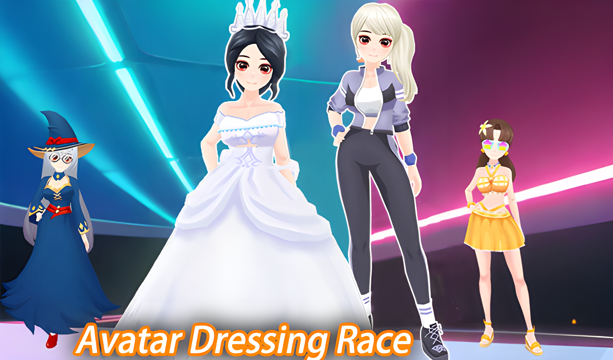 Arte da capa de Avatar Dressing Race