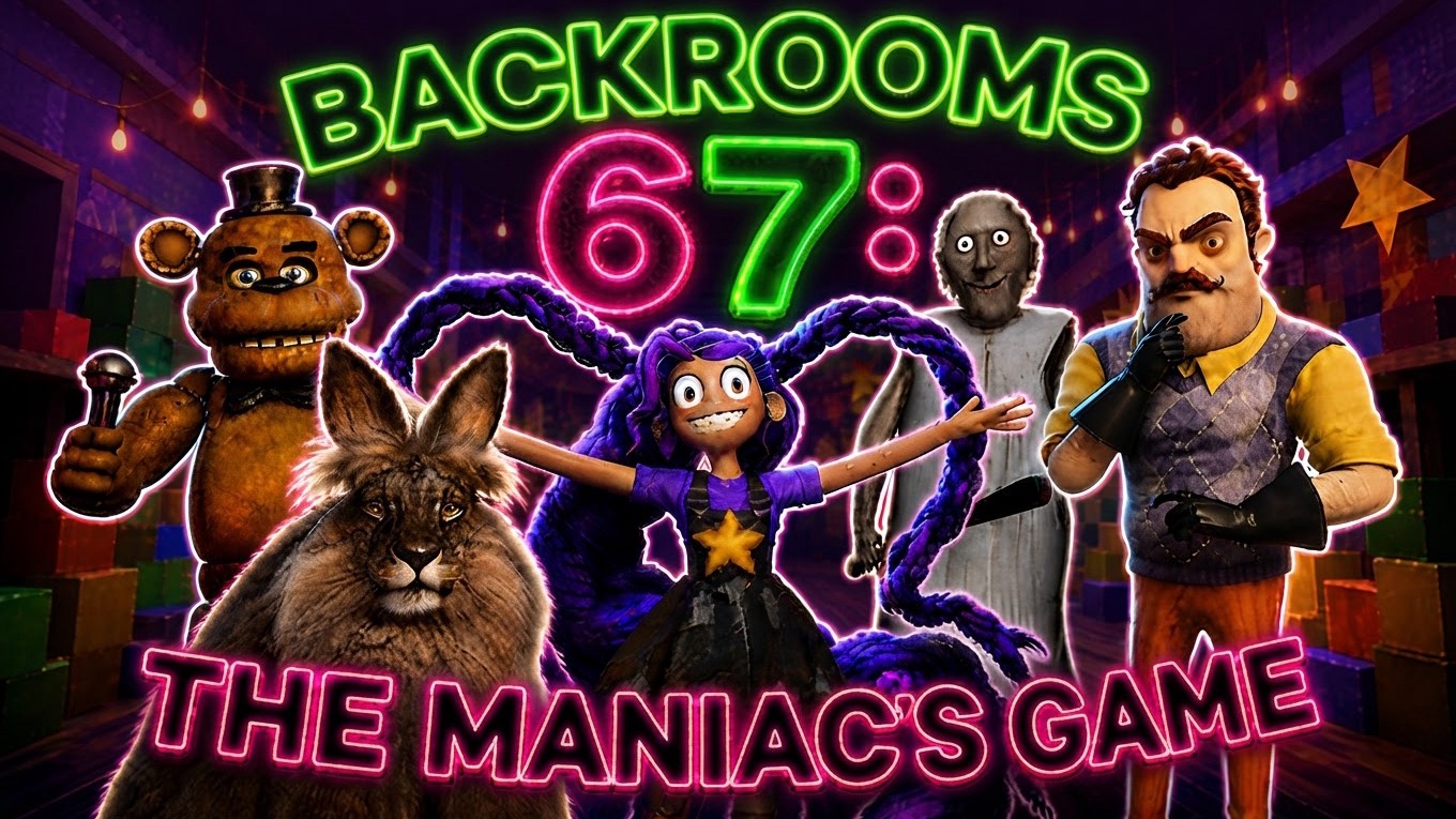 Backrooms 67: The Maniac's Game kapak resmi
