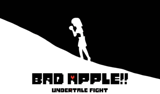 Bad Apple!! Undertale Fight