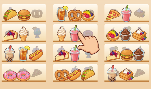 Bakery: shelves