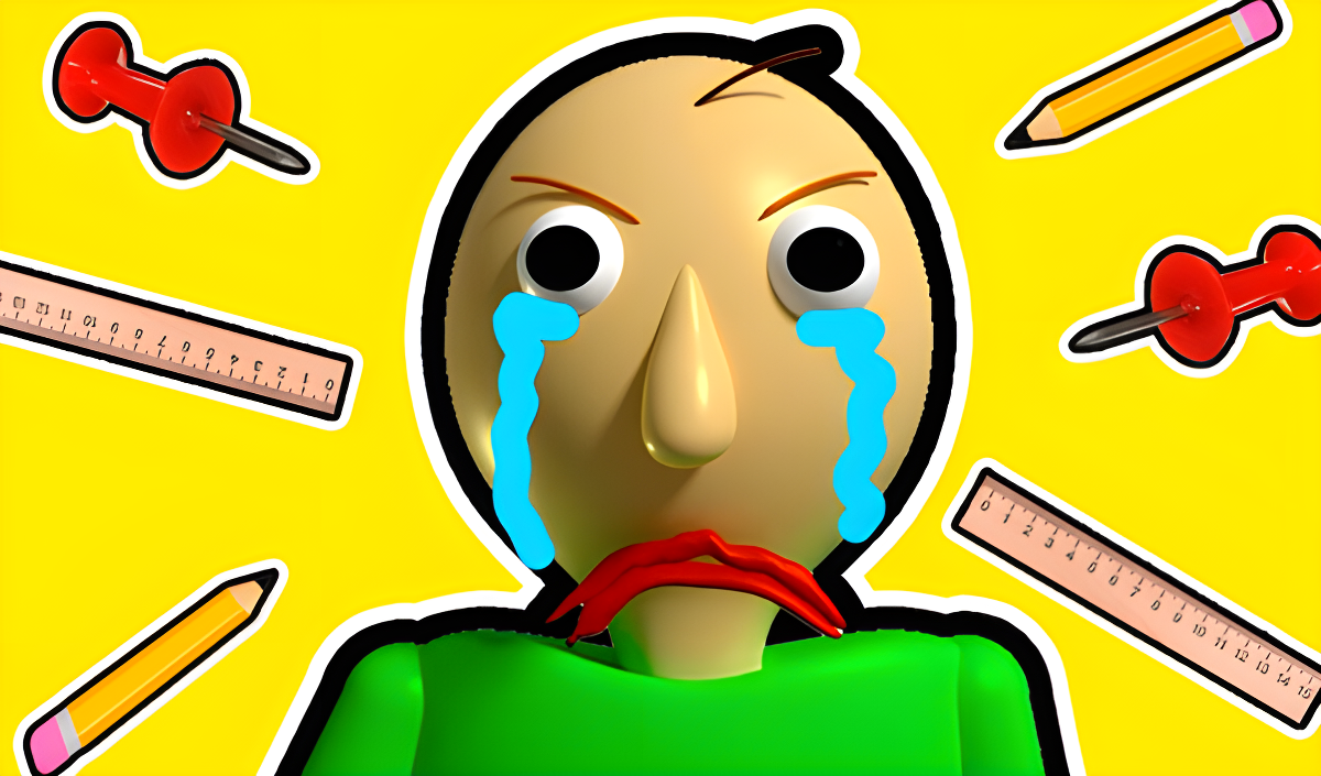 Imagen de portada de Baldi at School Playground Ragdoll Sandbox