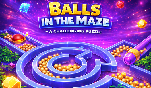 Balls in the Maze - A Challenging Puzzle