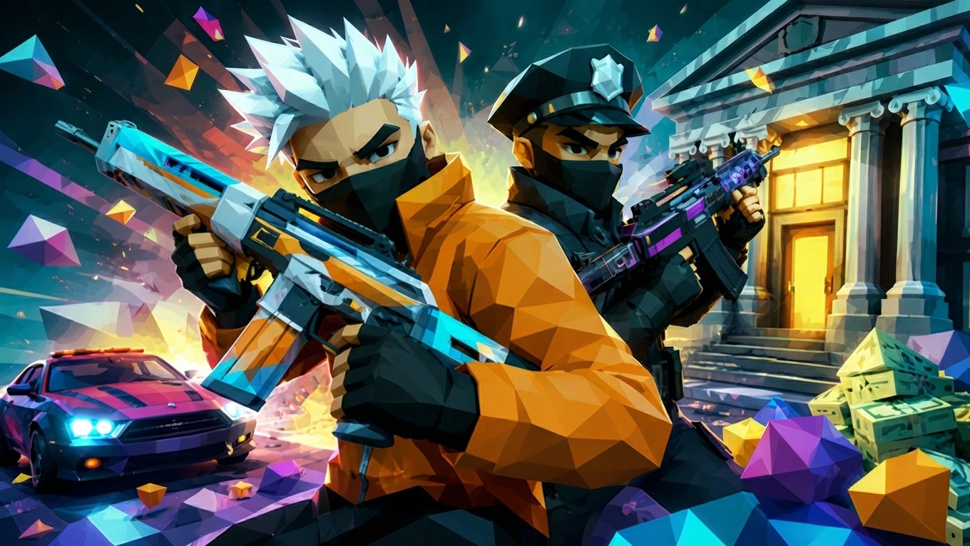 Bandits of the Cubic City kapak resmi