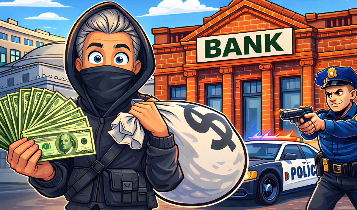 Arte da capa de Bank Robbery - Classic