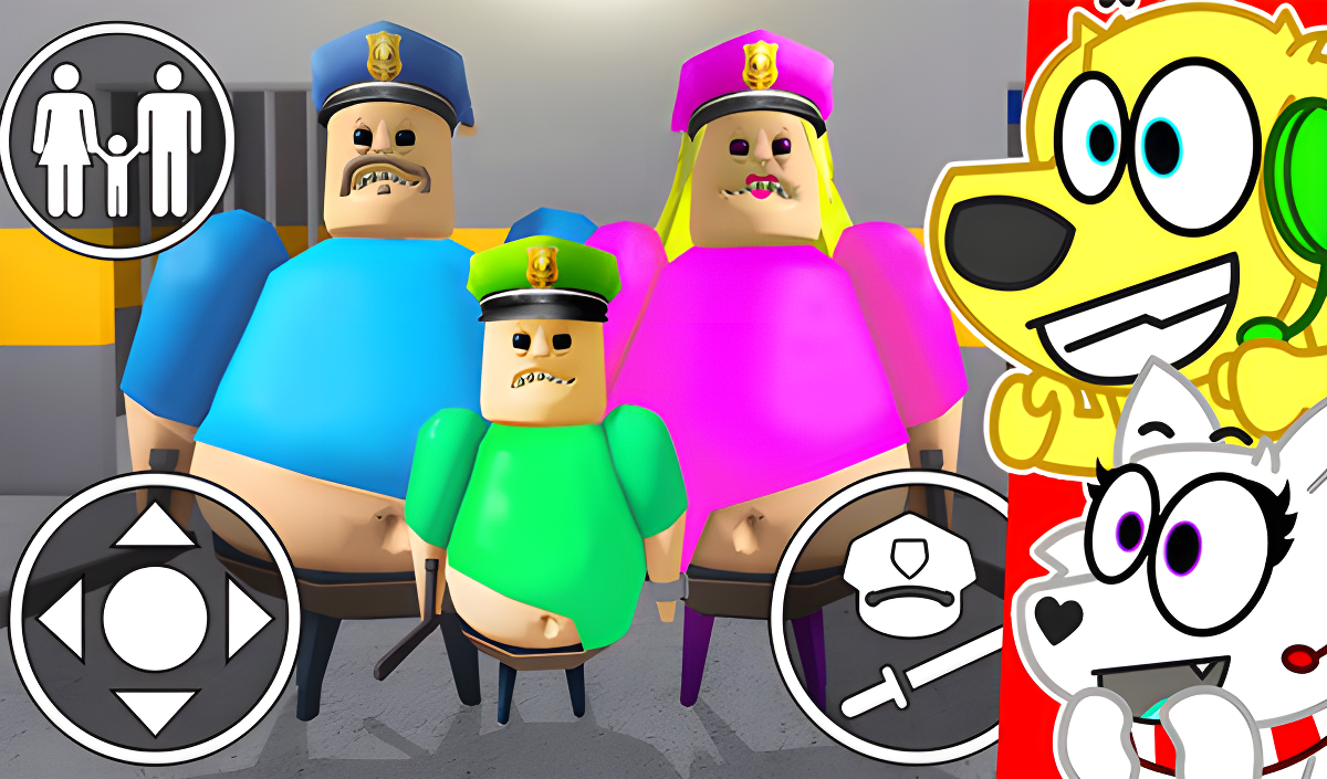 Copertina di Barry's Police Family: Obby Escape