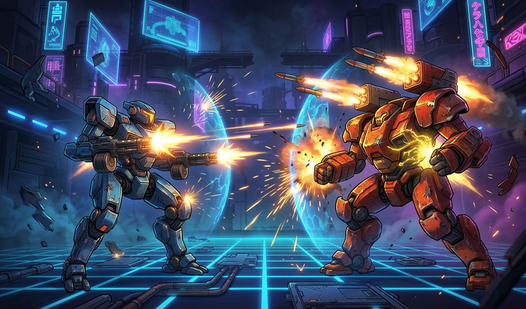 Battle of Robots: Online Arena