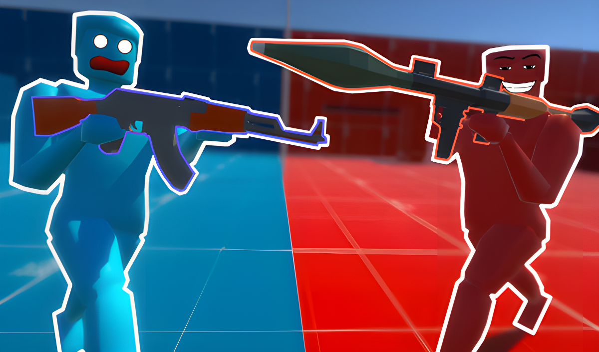 Battle of the Soldiers: Red vs Blue