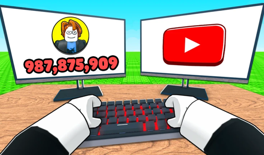 Be a Brainrot Blogger! Obby Magnate Tycoon 3D +1