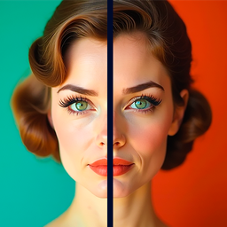 Beauties from the 60s, find the differences