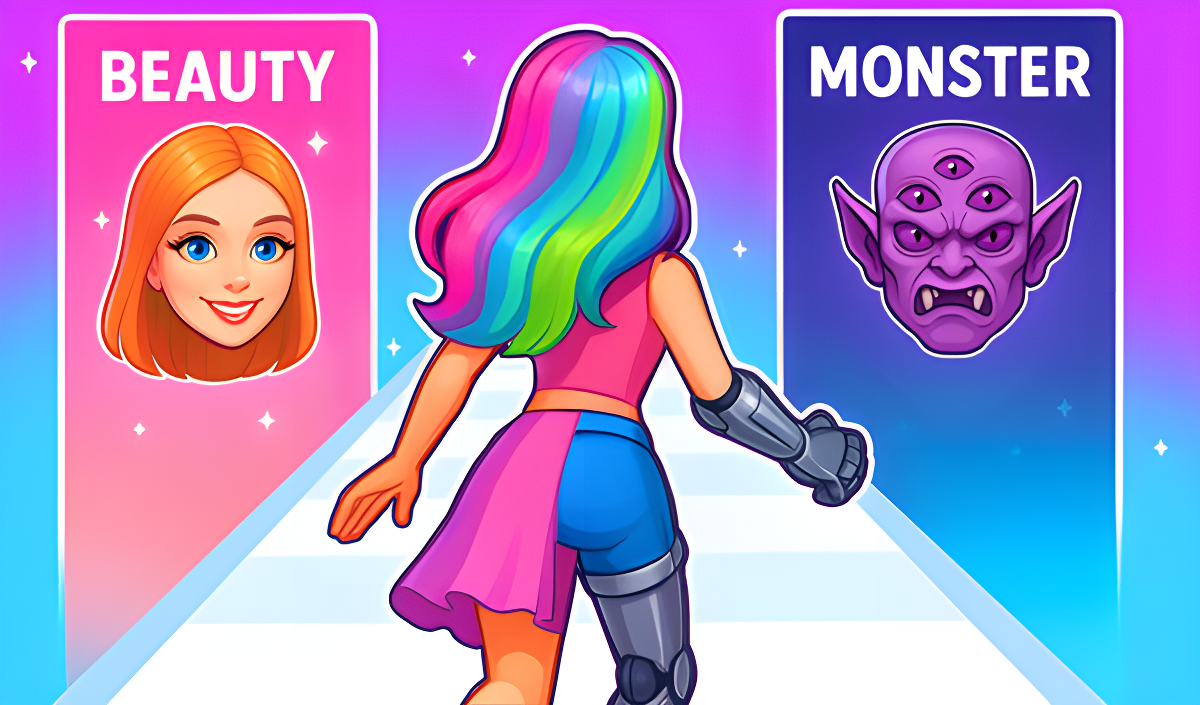 Arte da capa de Beauty or Monster? Build a Princess!