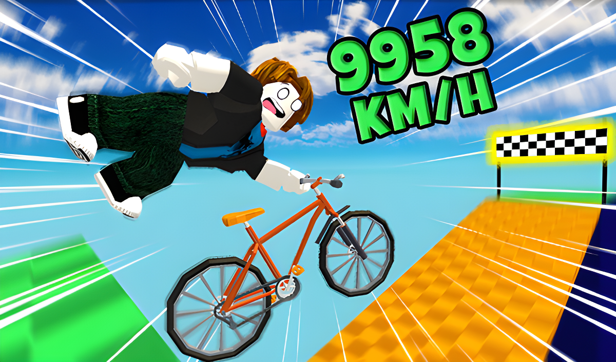 Arte da capa de Bike of Hell: Speed Obby on a Bike