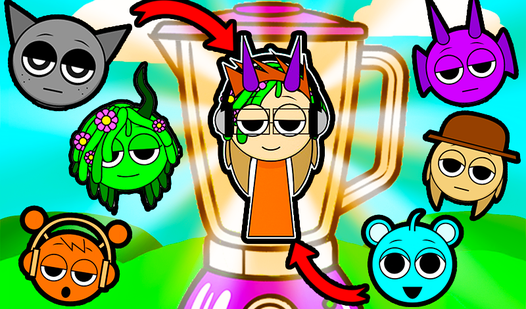 Blend Sprunki in Mixer 3D: Create Your Own Sprunki