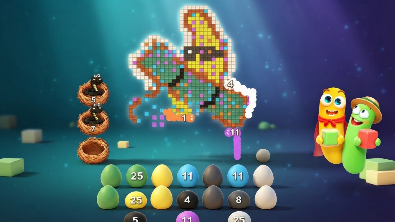 Block Clear: Color Snake