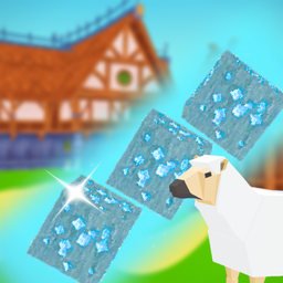 Craft Block Match-3: Village 3D