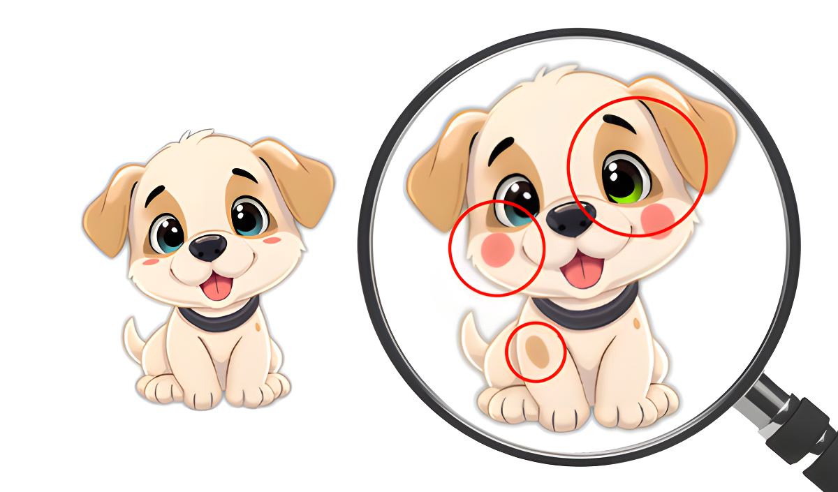 Bloodhound: Spot differences