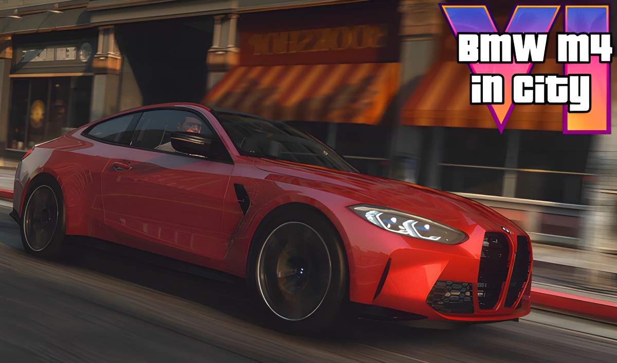 BMW M4 in City cover art