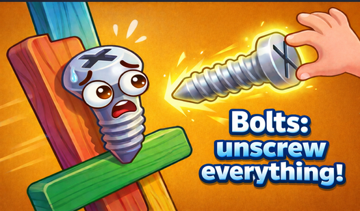 Bolts: unscrew everything!