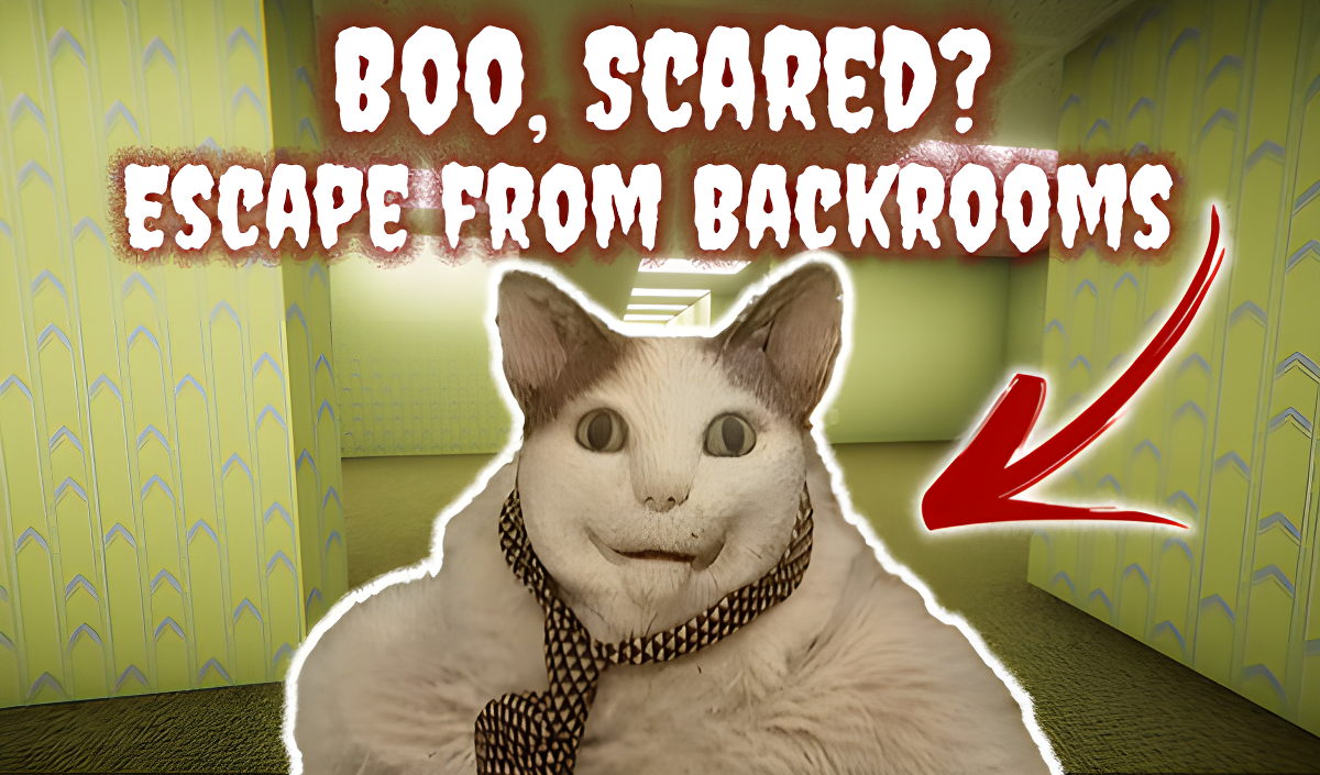 Imagen de portada de Boo, Scared? Escape from Backrooms