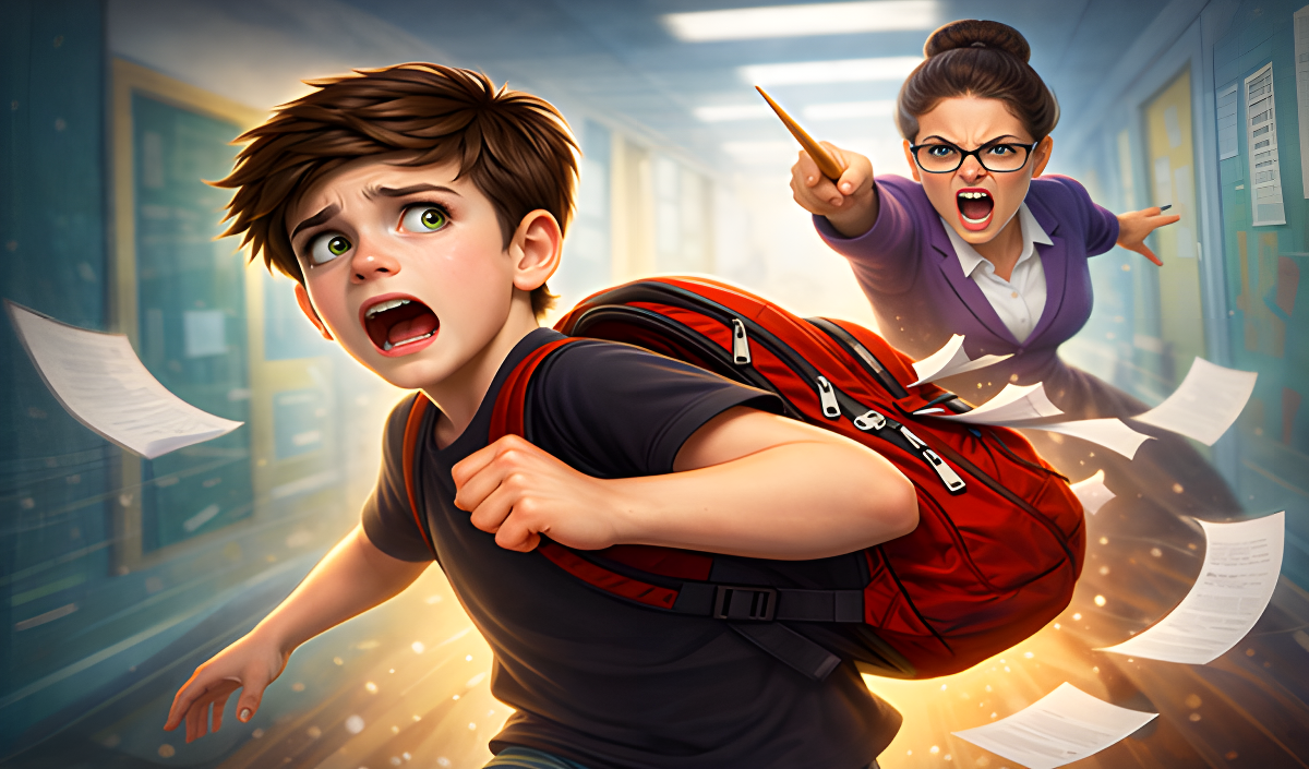 Copertina di Boy Escape from School: Runaway